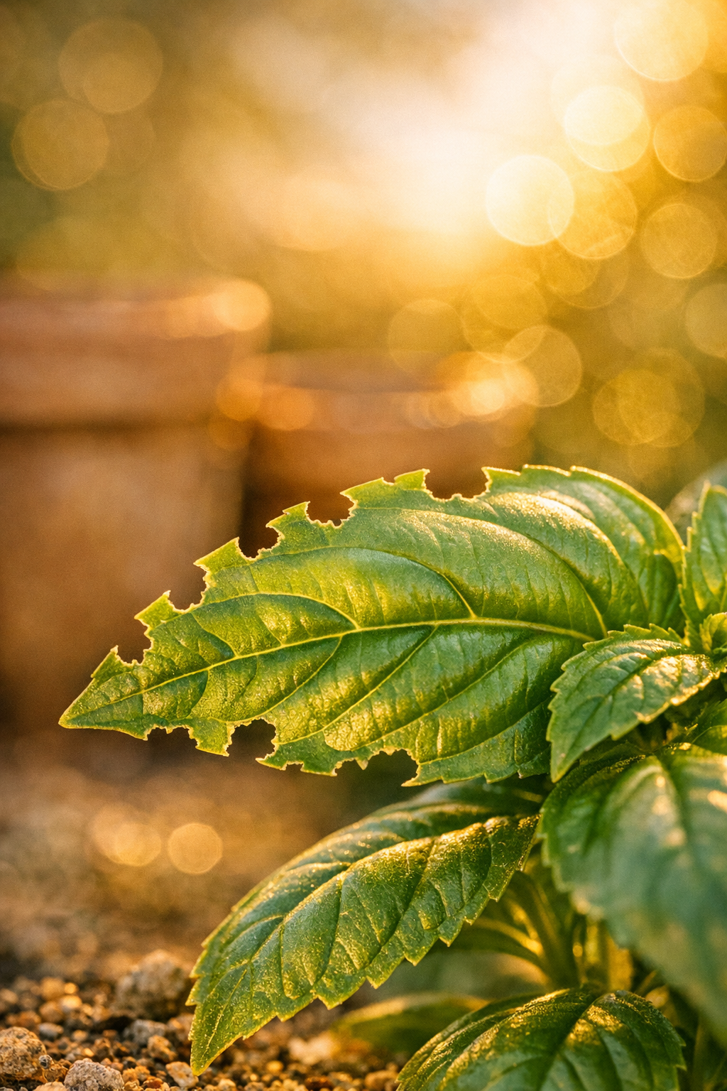 Basilic mangé par un insecte ? Le guide pour sauver votre pesto !